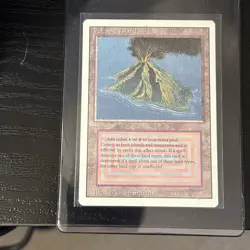 1994 Magic the Gathering Revised Volcanic Island - Image 1