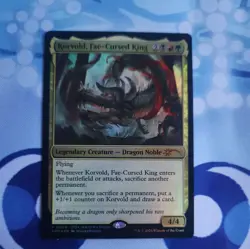 MTG: Korvold, Fae-Cursed King (Year Of The Dragon Promo)(Mythic Rare)(Foil) - Image 1