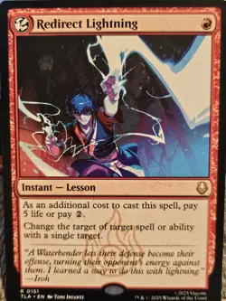 Redirect Lightening | NM | Avatar: The Last Airbender | Magic TCG | - Image 1