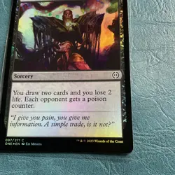 Infectious Inquiry Phyrexia: All Will Be One 097/271 Common Foil LP MTG - Image 4