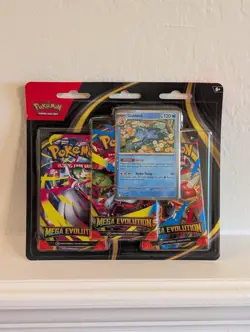 Pokemon Mega Evolution Golduck 3 Pack Blister - Image 1