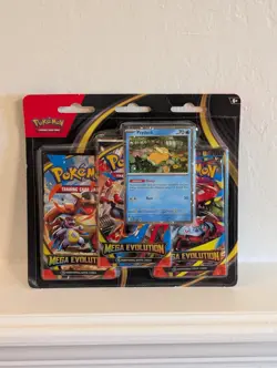 Pokemon Mega Evolution Psyduck 3 Pack Blister - Image 1