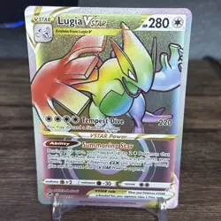 Pokemon Lugia VSTAR (Secret) 202/195 Swsh12: Sword & Shield - Silver Tempest NM - Image 1