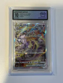 2023 Pokemon SWSH Crown Zenith Mewtwo VSTAR #GG44 Arena Club 10 - Image 1