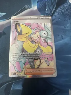 Pokemon Iono 254/193 Sv02: Paldea Evolved Holo TCG English - Image 2