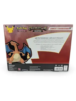 Pokemon 25th Anniversary Celebrations Lance's Charizard V Collection Sealed Box - Image 3
