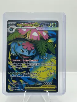 Pokemon Mega Venusaur EX 155/132 Me01: Mega Evolution Ultra Rare Holo ENGLISH - Image 1