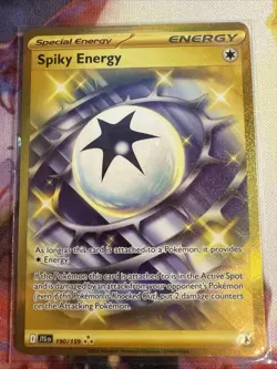 Spiky Energy 190/159 Journey Together Gold Hyper Rare Pokemon TCG NM - Image 1