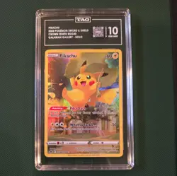 PIKACHU FULL ART GEM 10GG30 CROWN ZENITH POKEMON TAG 10 GALARIAN GALLERY - Image 2