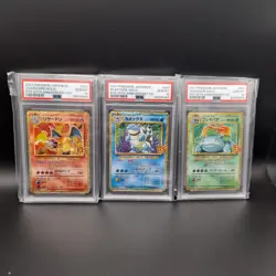 Pokemon -Sequential Set -Charizard Blastoise Venusaur - 25th Anniversary PSA 10 - Image 2