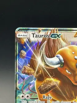 Pokemon TCG Tauros GX 100/149 Sun & Moon Base Set LP - Image 5