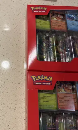 Lot of 2 - Pokemon Prismatic Evolutions Costco 8 Mini-Tin Bundle Read - Image 3