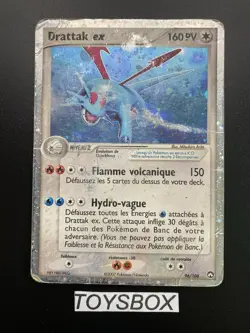 Carte Pokemon Drattak EX 96/108 / Bloc EX Gardiens Du Pouvoir / Poor FR - Image 2