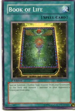 Yu-Gi-Oh-Karte - Book Of Life - Image 1