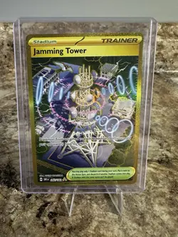 Pokemon TCG Trainer Jamming Tower Card 243/182 Destined Rivals - Image 1