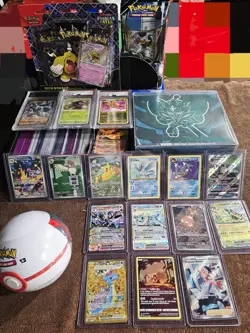 Pokemon Card Lot.Paldean Fates+ETB+Vintage+ SEE DESCRIPTION. 3 FREE BONUS PACKS - Image 1