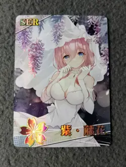 Miku Nakano Quintuplets goddess Story NS-2M13 SER-06 WAIFU ANIME CARD NEW - Image 1