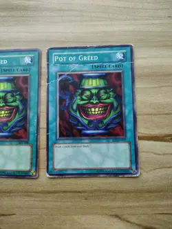 Yu-Gi-Oh! - Pot Of Greed 3X - Full Playset Of Cards - Image 5