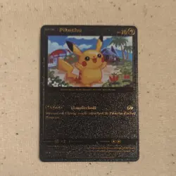 Pokemon Pikachu Holo TCG Card 25th Anniversary English S8a-P 007/025 - Image 2
