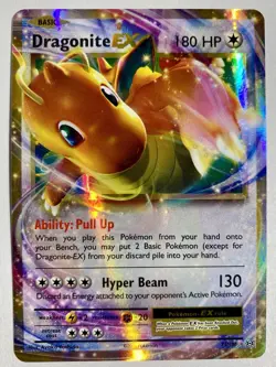 Dragonite EX 72/108 XY Evolutions NM Ultra Rare Pokemon Card - Image 1