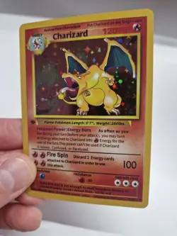1st Edition CHARIZARD Base Set 1st Edition - Custom Card - Read Desc - Image 3