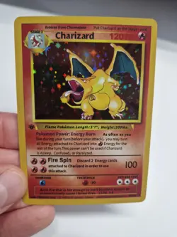 1st Edition CHARIZARD Base Set 1st Edition - Custom Card - Read Desc - Image 4