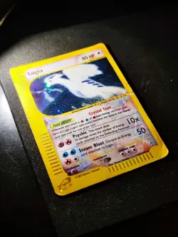 Pokemon Card Lugia 149/147 Aquapolis Crystal HOLO Vintage Rare 2002 English - Image 4