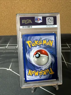 Pokemon TCG Dragonite Fossil Holo Unlimited Rare Card 4/62 Wotc Vintage PSA 8 - Image 2