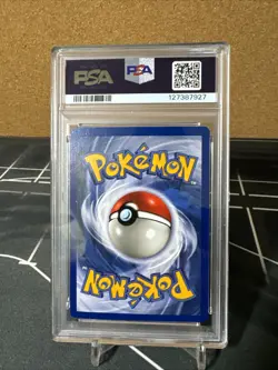 Pokemon TCG Dragonite Fossil Holo Unlimited Rare Card 4/62 Wotc Vintage PSA 8 - Image 3