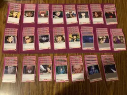Union Arena Rurouni Kenshin Card Lot, Commons And Uncommons Red, Blue, Purple - Image 2