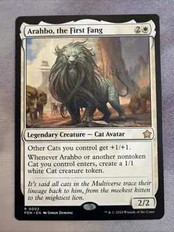 1x Arahbo, the First Fang- Foundations- NM- Mtg Magic The Gathering Card - Image 1