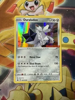 Pokemon Card - Duraludon GameStop Stamped Promo SWSH028 NM Promo - Image 1