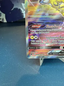 Pokemon TCG Raikou v Crown Zenith: Galarian Gallery Holo Ultra Rare Card #GG41 - Image 4