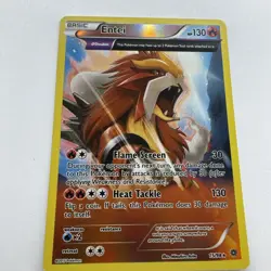 Entei 15/98 XY Ancient Orgins Reverse Holo Pokemon Card Rare Full Art NM+++ - Image 1