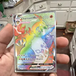 Pokemon Charizard VMAX 74/73 Champions Path Secret Rare Holo Card English 2020 - Image 1