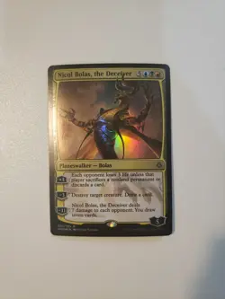 Nicol Bolas, the Deceiver 205/199 (MTG Card) MP - No Real Damage Just Bent - Image 1