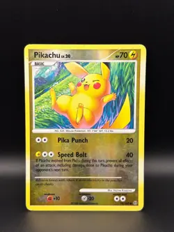 Pikachu LV.20 Reverse Holo Stormfront 70/100 Pokemon Card TCG - MP - Image 1