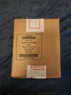 MTG SEALED CASE Final Fantasy Scene Box Set of 4 - Image 1