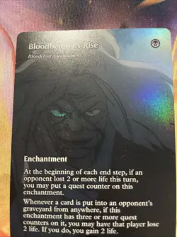 Bloodbender's Rise - Bloodchief Ascension (Borderless) Foil - Image 1