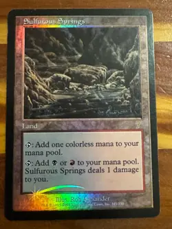 Foil Sulfurous Springs NM MTG 7th Edition - Image 1