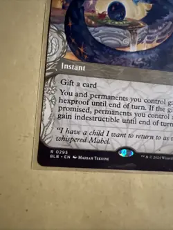 MTG Dawn’s Truce BLB 0295 R NM Regular Showcase - Image 3