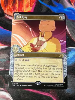 Sol Ring (Showcase) Avatar: The Last Airbender: Eternal-Legal Regular - Image 1