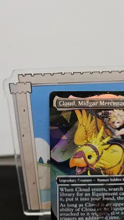 Cloud, Midgar Mercenary (Borderless) (Chocobo Track Foil) Final Fantasy Foil - Image 2