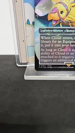 Cloud, Midgar Mercenary (Borderless) (Chocobo Track Foil) Final Fantasy Foil - Image 4