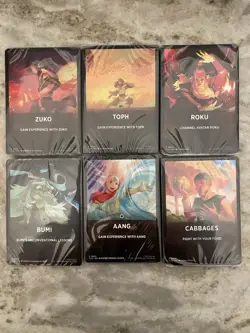 MTG Avatar Jumpstart x6 Unopened Decks | Toph, Zuko, Roku, Bumi, Aang, Cabbages - Image 1