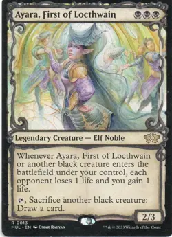 MTG: MOM: Multiverse Legends: Ayara, First of Lochthwain: LP Condition - Image 1