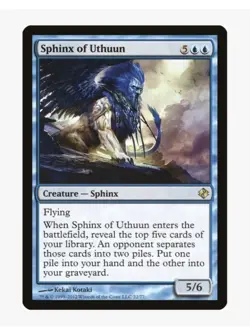 Sphinx of Uthuun | Duel Decks DDI | MTG Magic: the Gathering | Flying | LP-NM - Image 1