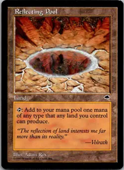 1997 Magic the Gathering J Reflecting Pool Expansion/Rare #322 - Image 1