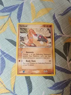 Pokemon Card - Torkoal POP Series 1 10/17 Uncommon Card - Image 1