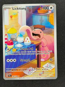 Lickitung 180 Pokemon Temporal Forces 2024 NM 🔥🔥🔥 - Image 1